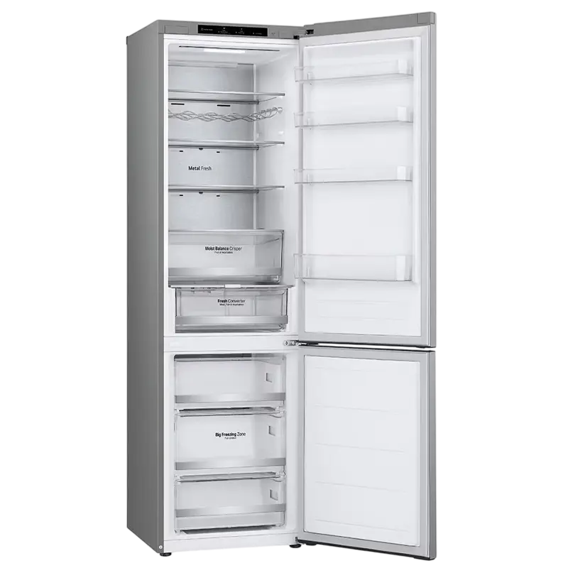 Frigider LG GBV5240DPY, Oțel inoxidabil