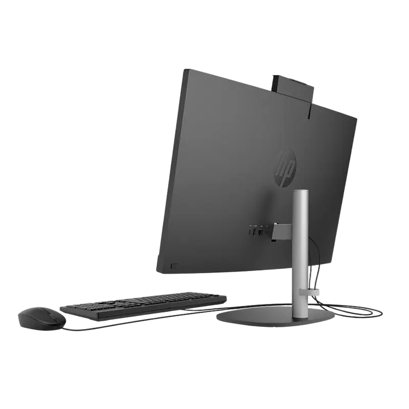 Computer All-in-One HP ProOne 245 G10, 23,8", AMD Ryzen 3 7320U, 8GB/512GB, FreeDOS, Negru