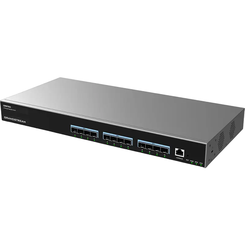 Switch de rețea Grandstream GWN7832, 12x 10Gbit SFP+