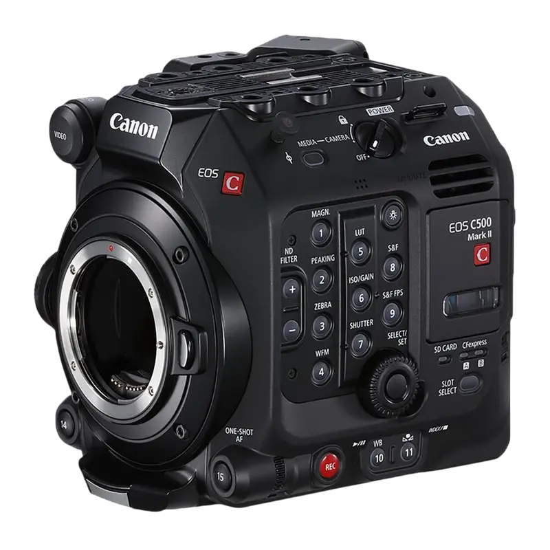 Cameră video Canon EOS C500 Mark II, Negru