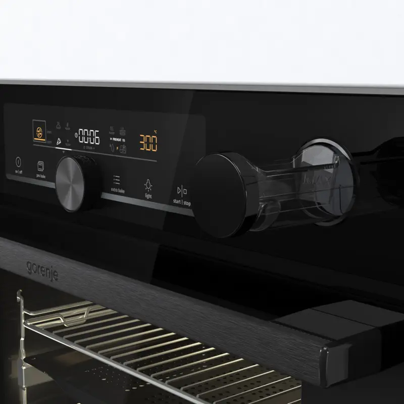Cuptor Electric Gorenje BPSA6747A08BG, Negru