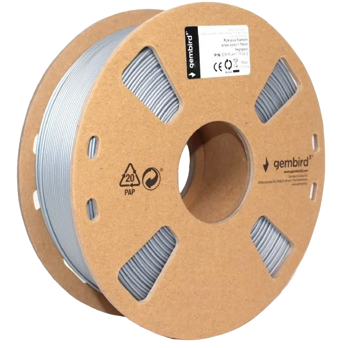 Fir de 3D imprimantă Gembird 3DP-PLA1.75-01-S