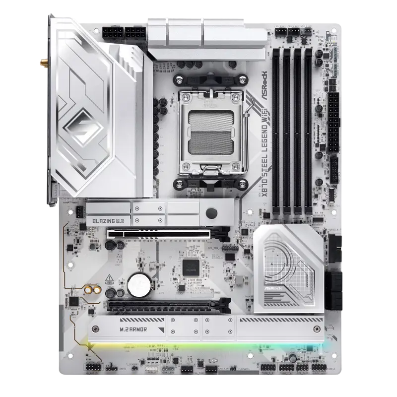 Placă de bază ASRock X870 STEEL LEGEND WIFI, AM5, AMD X870, ATX