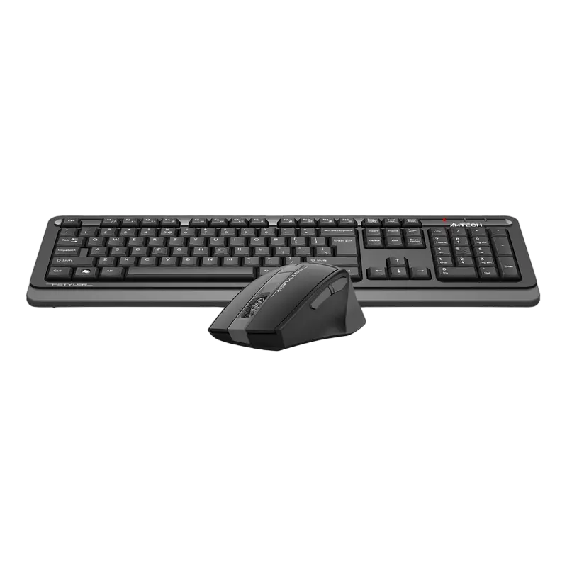 Клавиатура и мышь A4Tech FG1035, Беспроводное, Чёрный | Серый