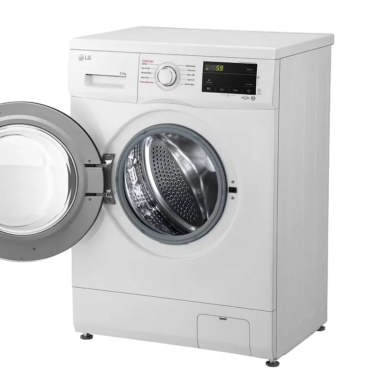 Mașină de spălat LG F2J3WSBWE, 6,5kg, Alb