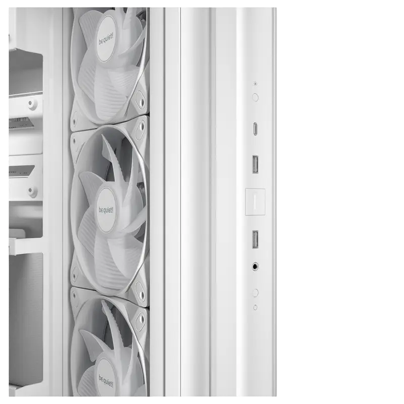 Carcasă PC be quiet! Ligh Base 500 LX White, Midi-Tower, Fără PSU, Alb