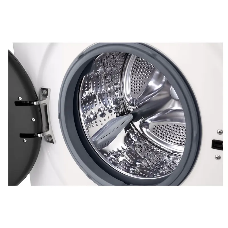 Mașină de spălat cu uscător LG W4X1085NWK, 8kg, Alb