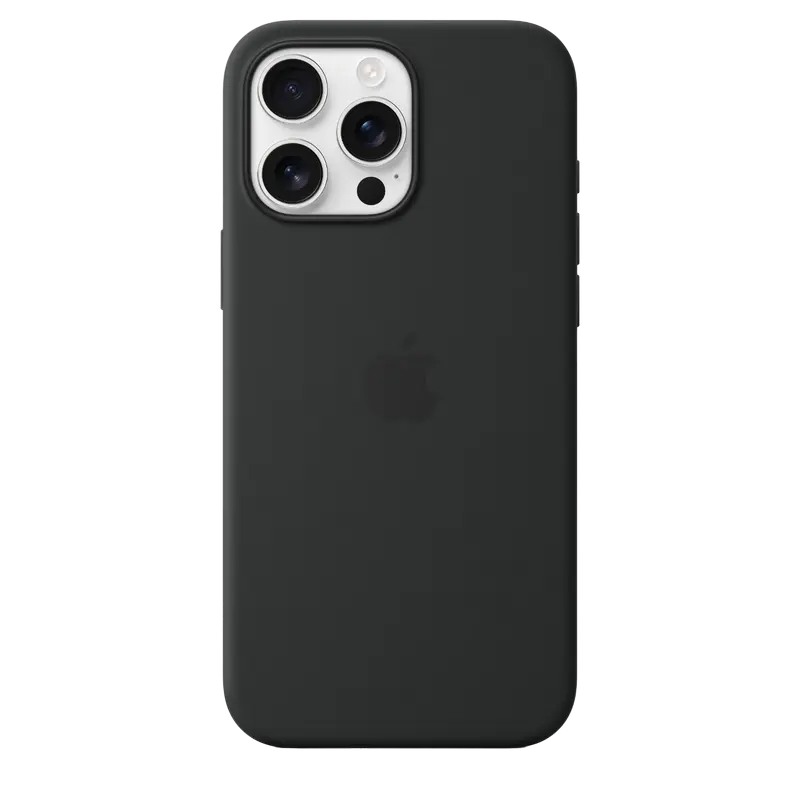 Husă Apple iPhone 16 Pro Max Silicone Case with MagSafe, Negru