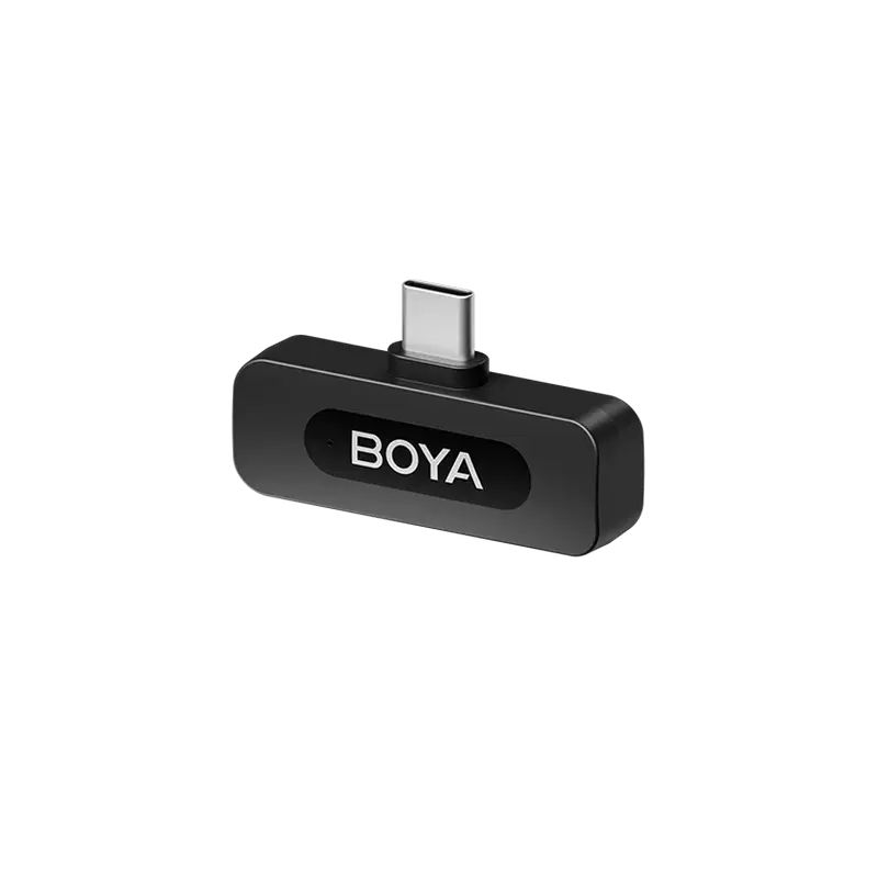 Microfon portabil pentru înregistrare vocală Boya BY-V20 V2.0, Fără fir, Negru