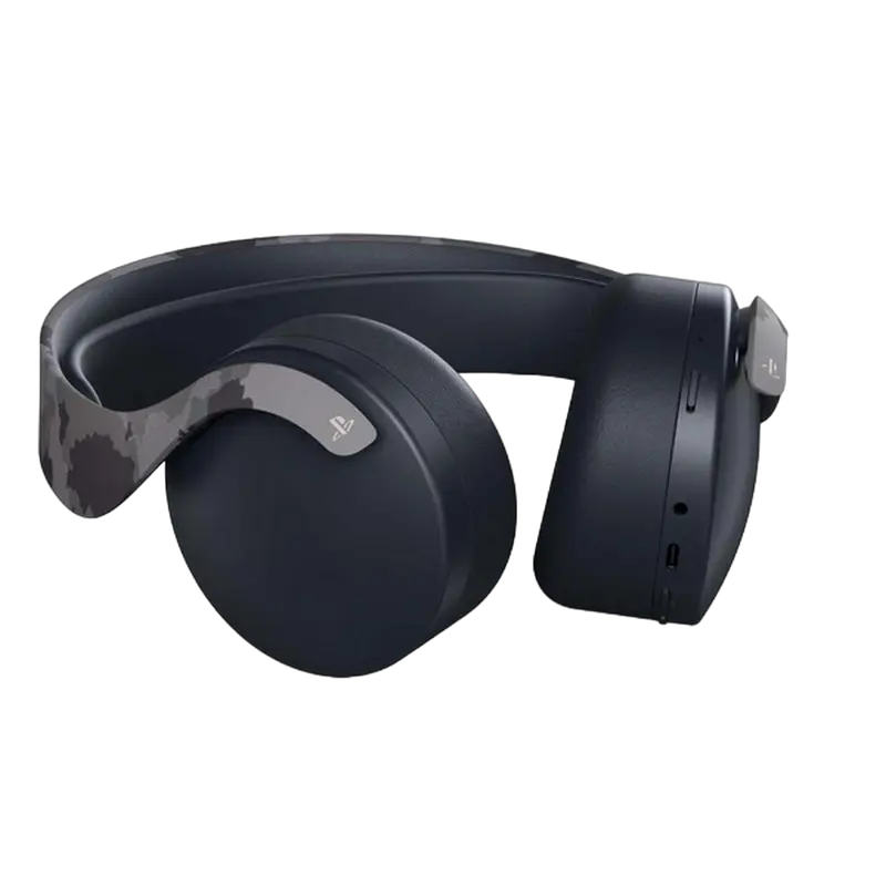 Игровые наушники / гарнитура SONY Pulse 3D, Беспроводной, Серый камуфляж