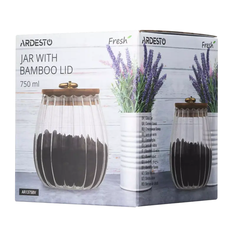 Cutie alimentara Ardesto AR1375BV, Transparent