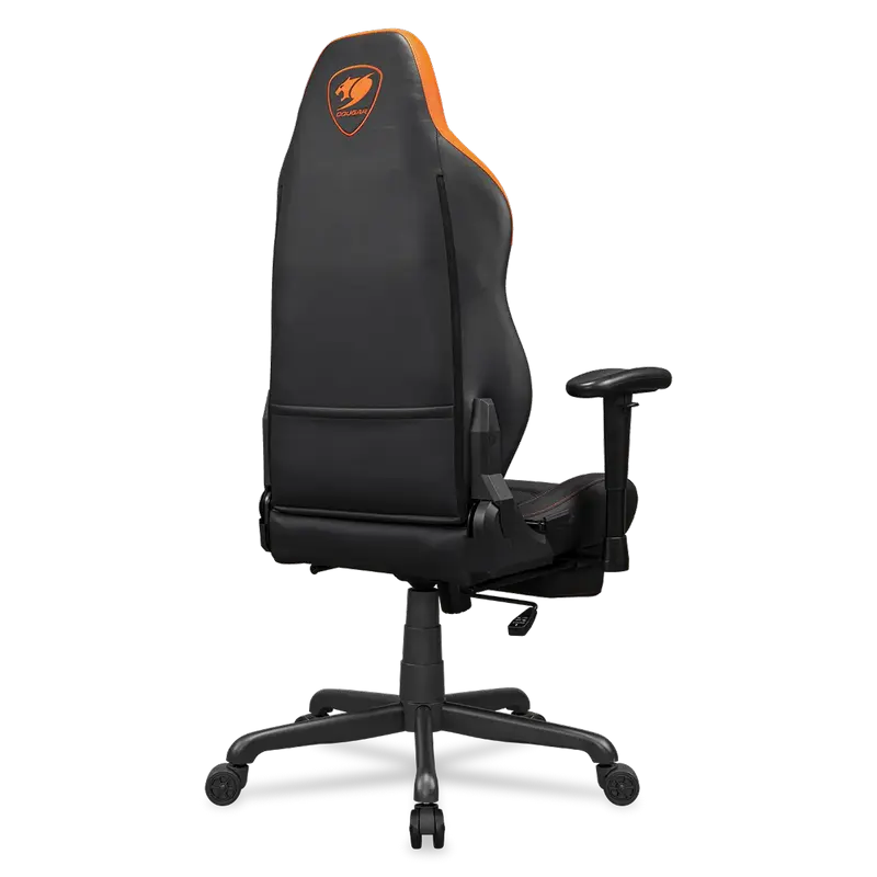 Scaun Gaming Cougar Explore Neo, PVC Piele, Negru | Portocaliu