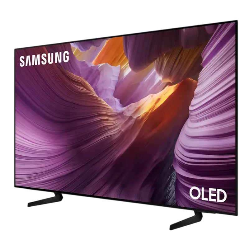 Televizor inteligent OLED de 77", Samsung QE77S85FAEXUA, rezoluție 3840x2160 4K UHD, Tizen, Negru