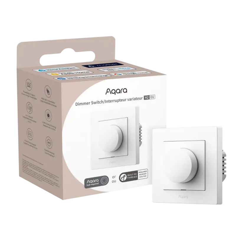 Cumpara  Prize inteligente - Comutator inteligent AQARA Dimmer Switch H2, ..