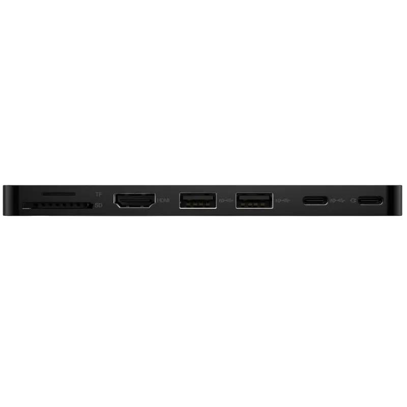 Stație Docking Lenovo USB-C Slim Travel Dock, Negru
