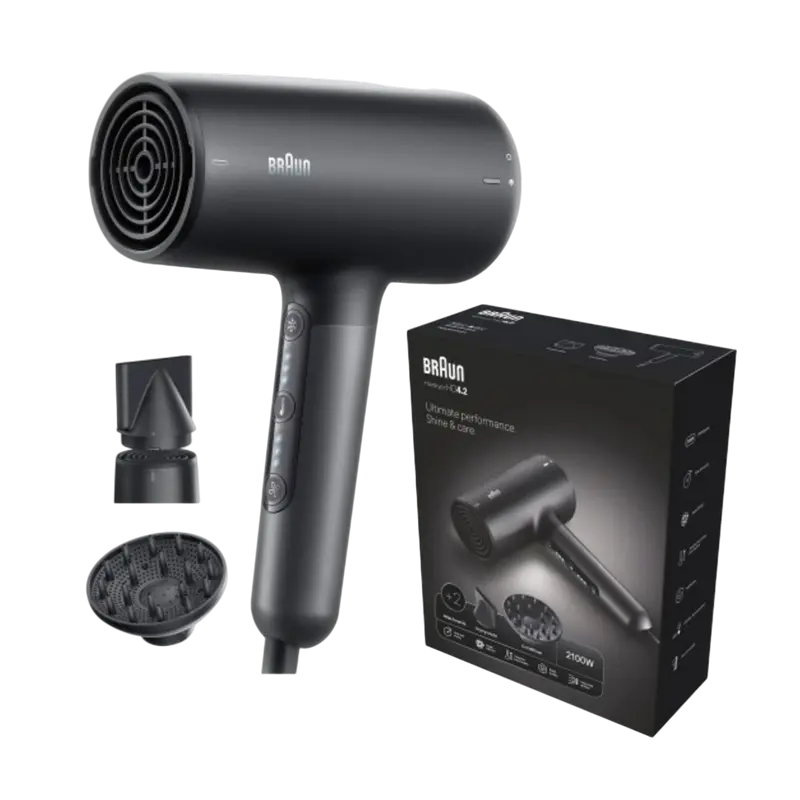 Uscător de păr Braun AD4.2, 2100W, Negru
