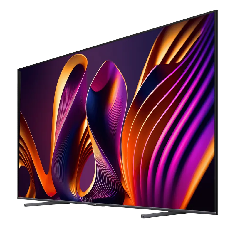 100" QLED SMART TV Hisense 100E7NQ PRO, 3840x2160 4K UHD, VIDAA U7.0, Negru
