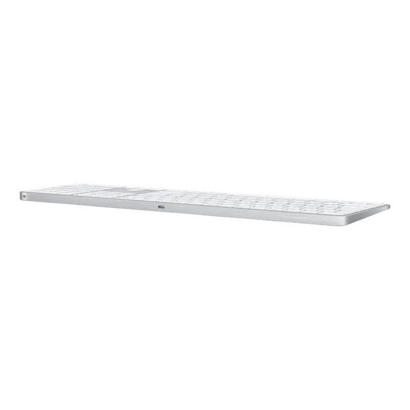 Клавиатура Apple Magic Keyboard with Touch ID and Numeric Keypad A3119 USB-C, Беспроводное, Белый