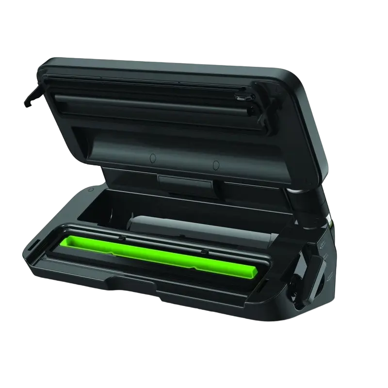 Aparat de vidat FoodSaver FFS005X-01, Oțel inoxidabil, Negru