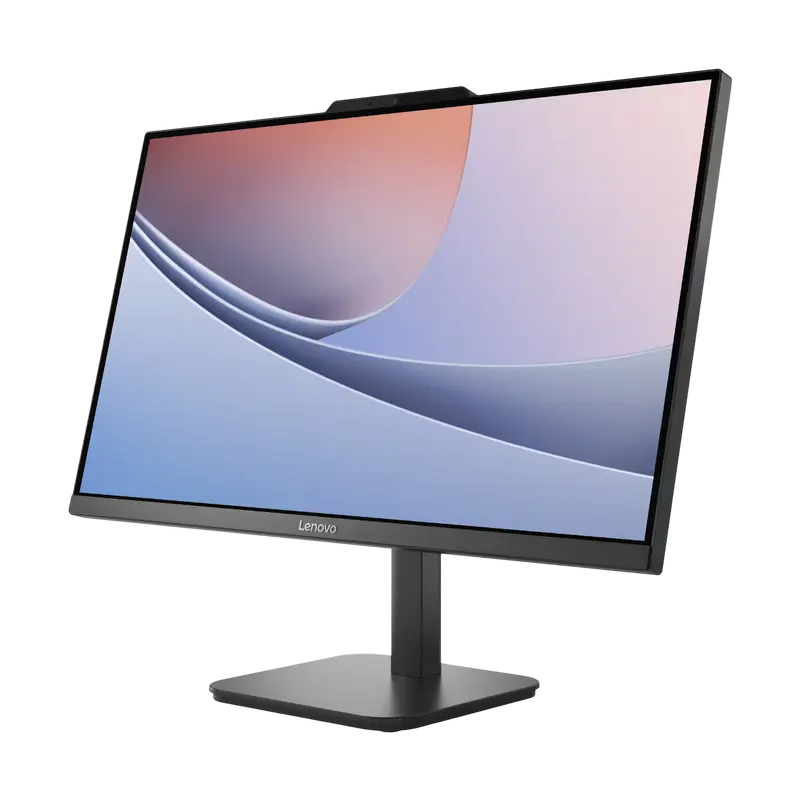 Моноблок Lenovo V100, 23,8", Intel Core i3-N305, 16Гб/512Гб, Без ОС, Чёрный