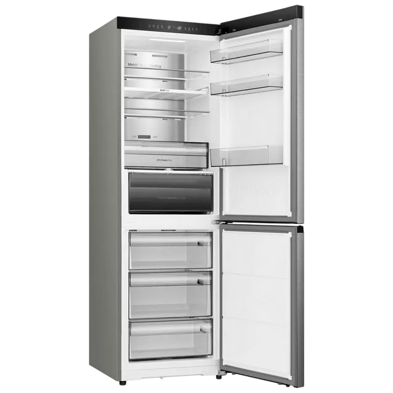 Frigider Hisense RB3K330SAIC, Oțel inoxidabil