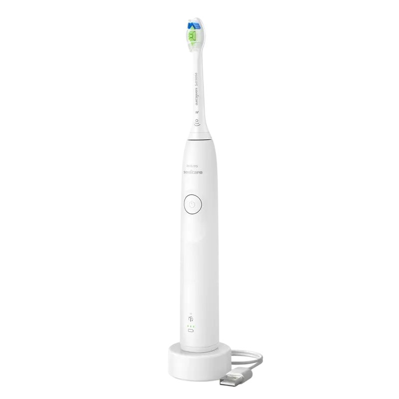 Periuța de dinți electrică sonică Philips HX7110/02, Alb