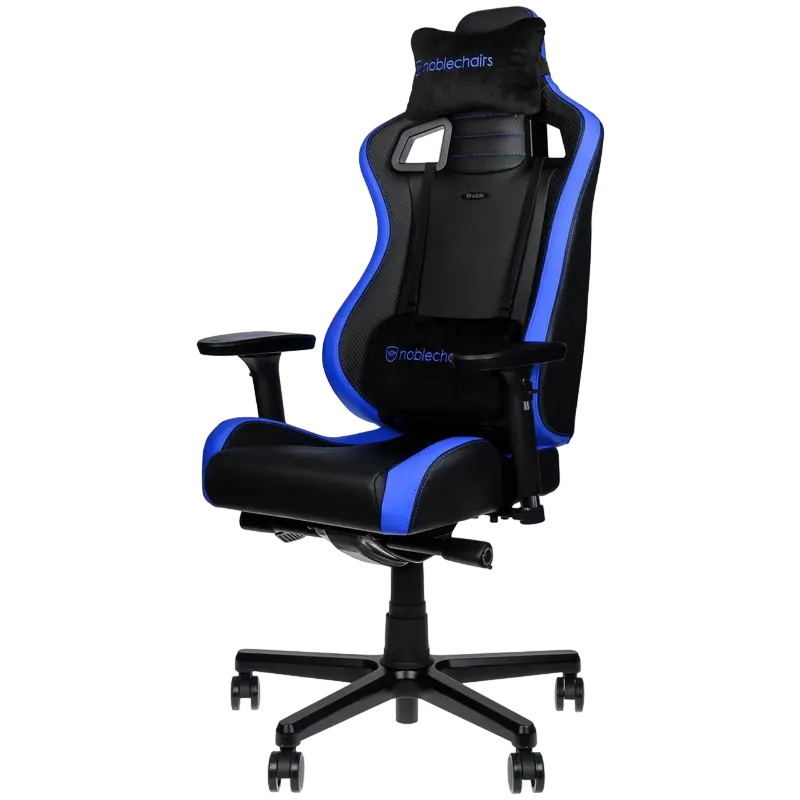 Scaun Gaming Noblechairs Epic, PU Piele, Negru | Albastru