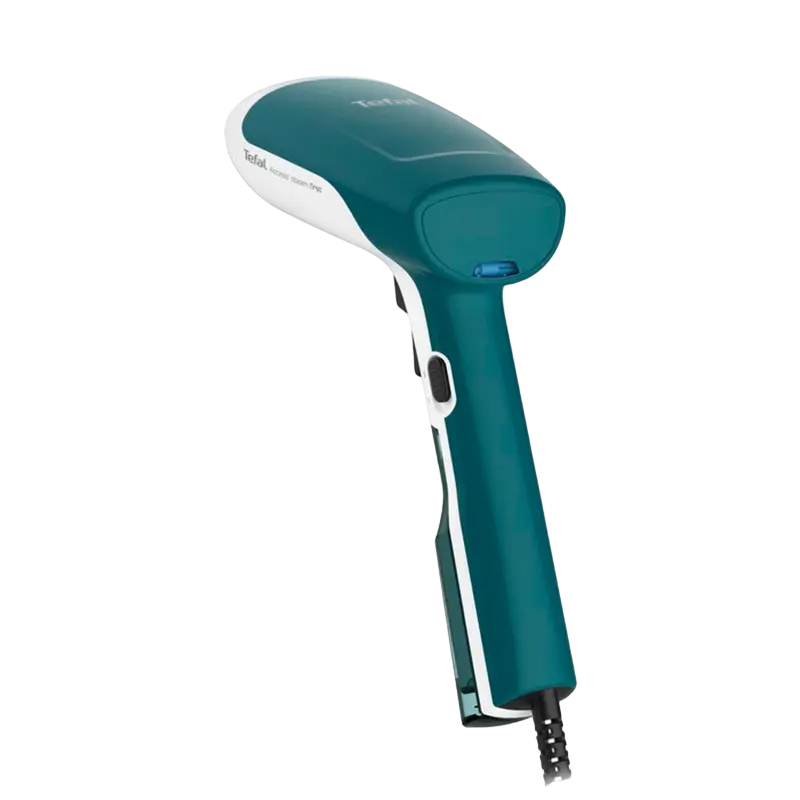 Aparat de călcat vertical cu aburi Tefal DT6131E0, Alb | Turcoaz