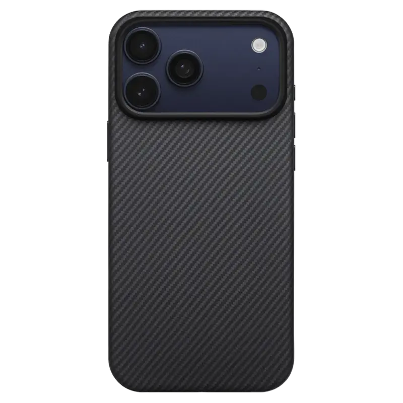 Чехол Pitaka Aramid UltraGuard для Apple iPhone 17 Pro, Черный | Серый