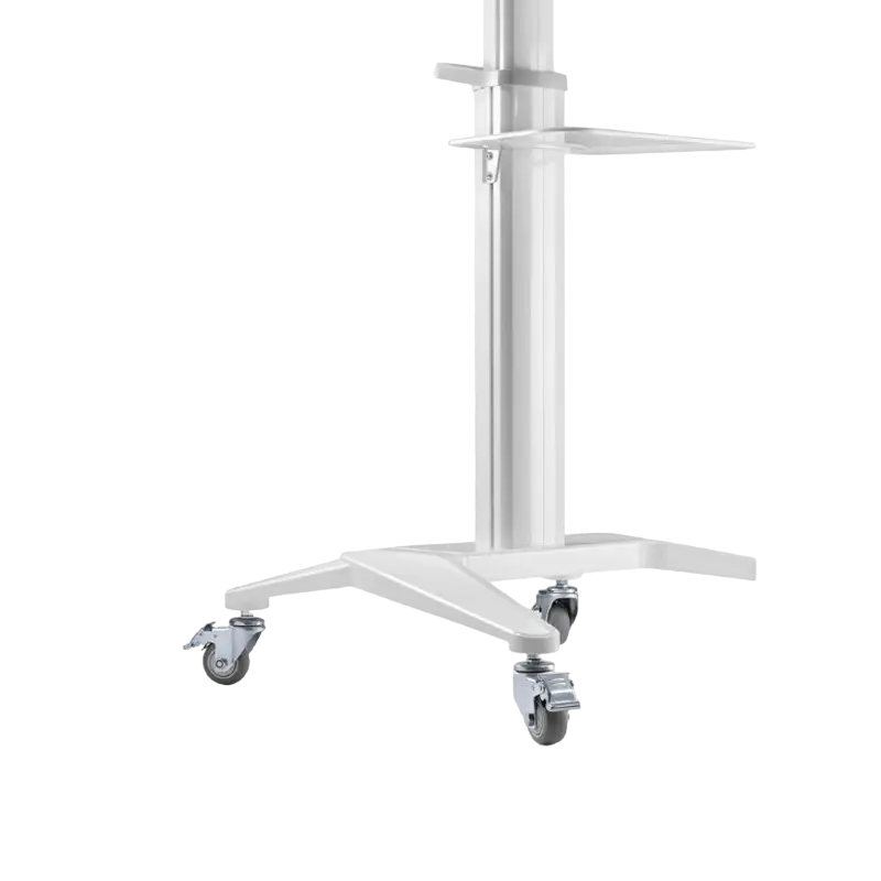 Подставка под телевизор на ножке Gembird TVS-70T-02-W, Белый