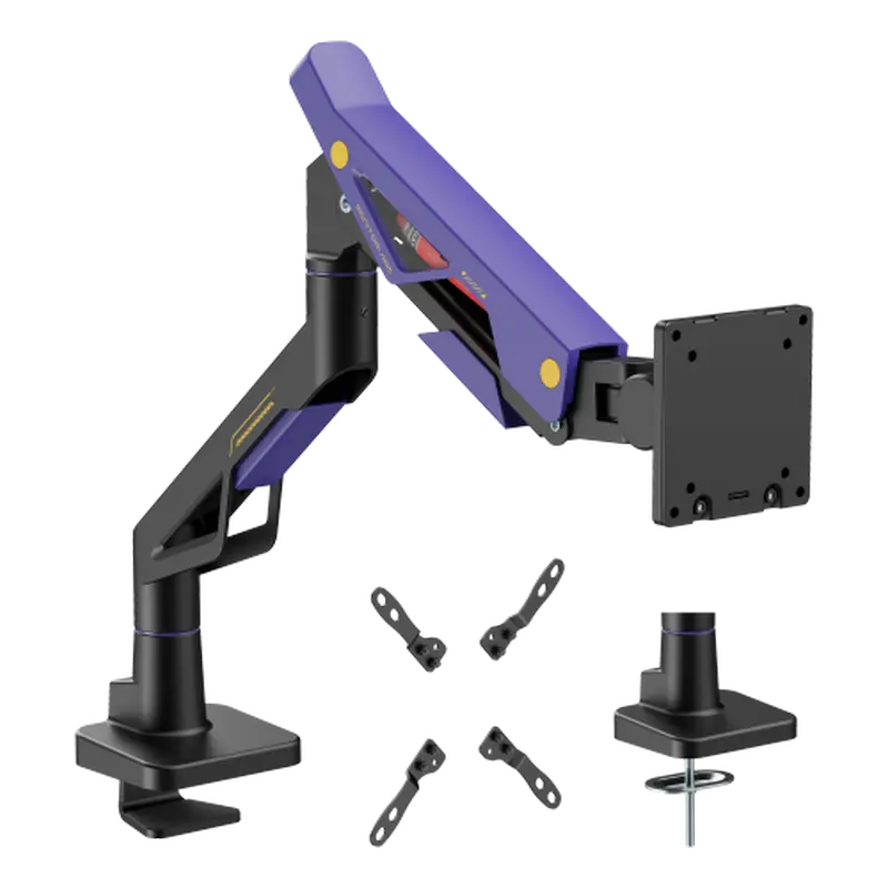 Suport birou pentru monitoare Lumi LDT95-C012, Negru