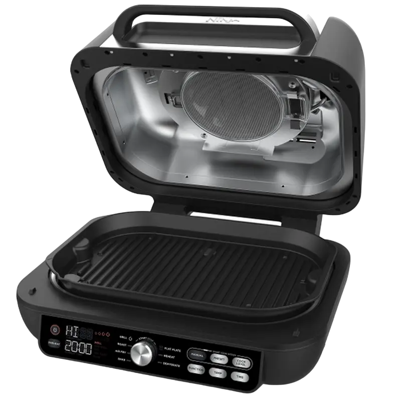 Friteuză cu aer cald Ninja AG651UK, Negru | Argintiu