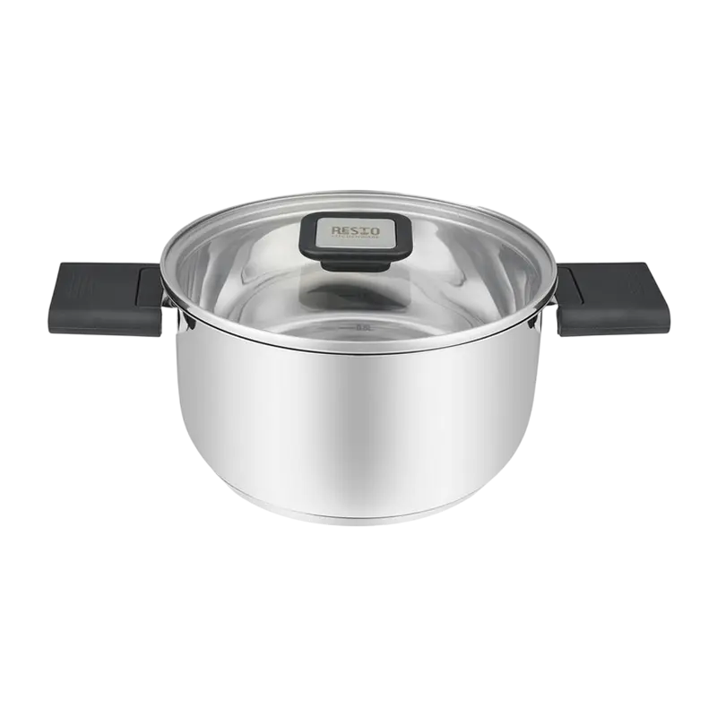 Набор кастрюль RESTO 92214, Нержавеющая сталь