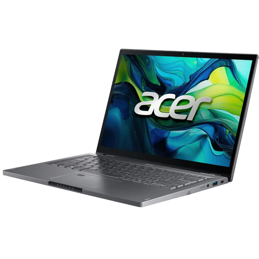 Laptop 14" Acer Aspire Spin 14 ASP14-51MTN, Steel Gray, Intel Core 7 150U, 16GB/1024GB, Windows 11 Home
