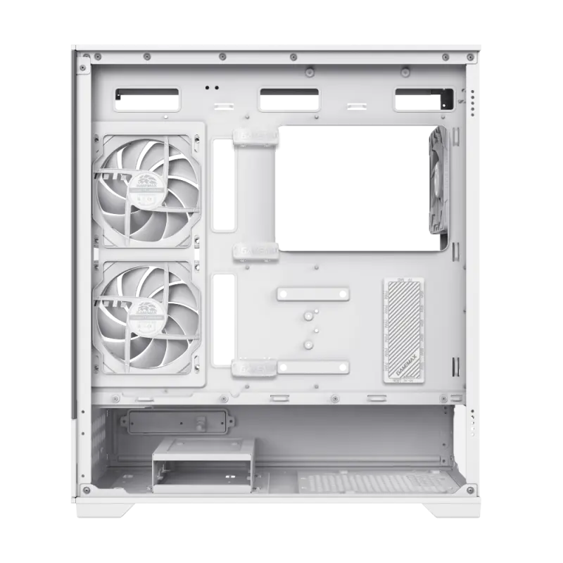 Carcasă PC Gamemax VISTA 2 AW, Midi-Tower, Fără PSU, Alb