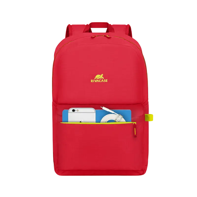 Rucsac Rivacase 5562, Poliester, Roșu