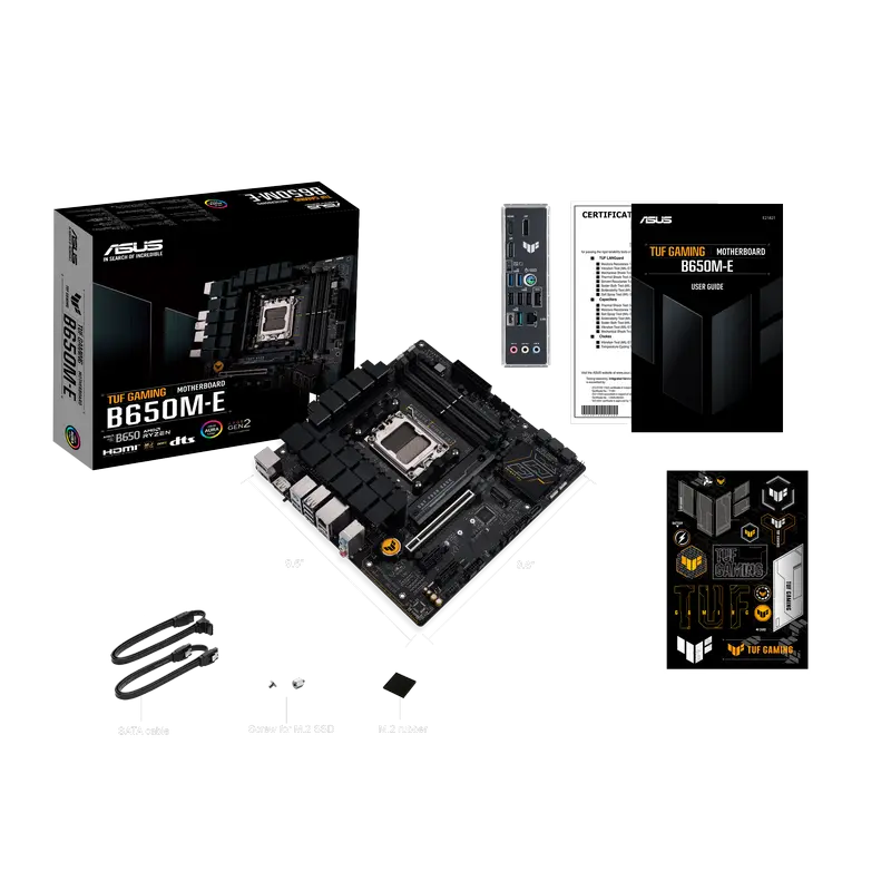 Placă de bază ASUS TUF GAMING B650M-E, AM5, AMD B650, Micro-ATX