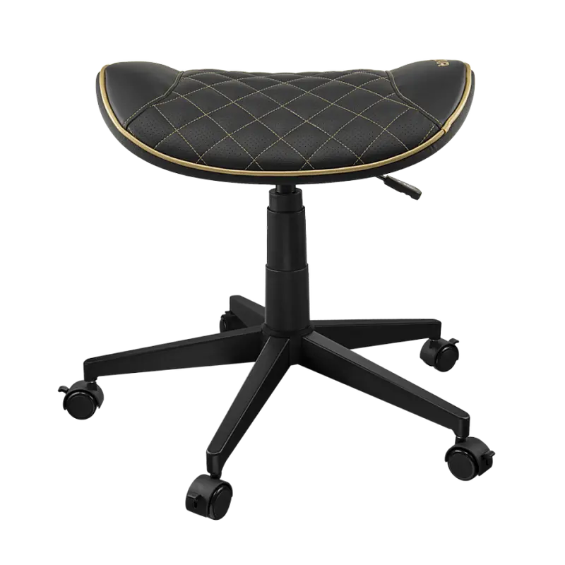 Scaun Gaming Cougar Crosser, Piele Eco, Auriu