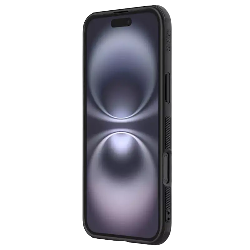Husa Nillkin iPhone 16 Plus - Super Frosted Shield Pro Magnetic, Negru