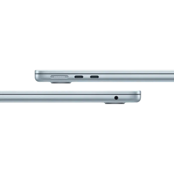 Laptop 13,6" Apple MacBook Air A3240, Sky Blue, M4 with 10-core CPU and 8-core GPU, 16GB/256GB, macOS Sequoia