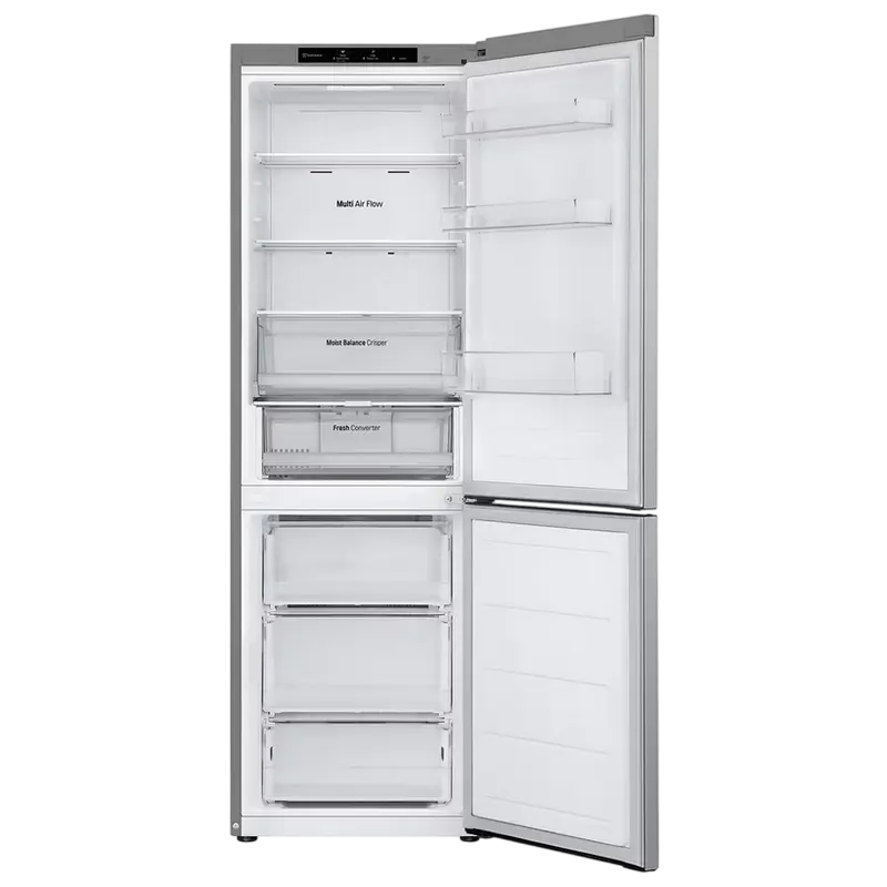 Refrigerator LG GBV3100EPY, Argintie