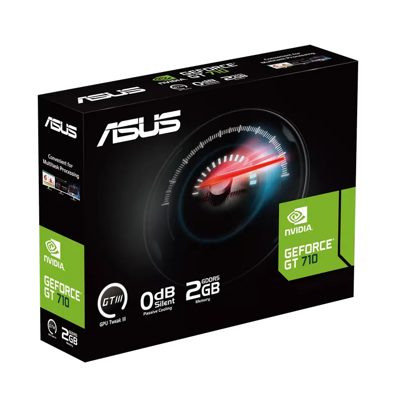 Placă grafică ASUS GT710-SL-2GD5-BRK-EVO, 2GB GDDR5 64biți