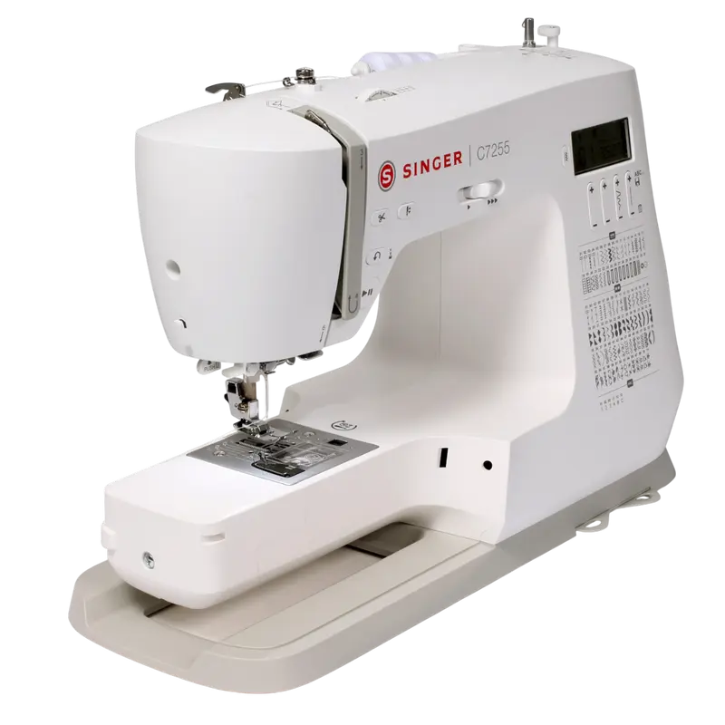 Mașină de cusut Singer C7255, Alb