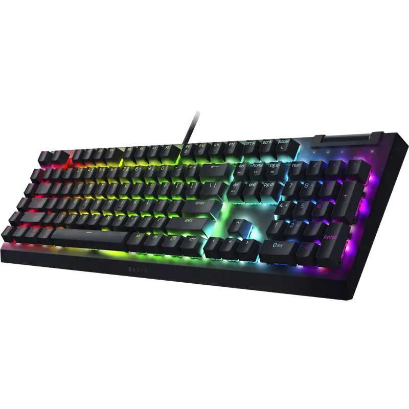 Клавиатура Razer BlackWidow V4, Проводное, Чёрный