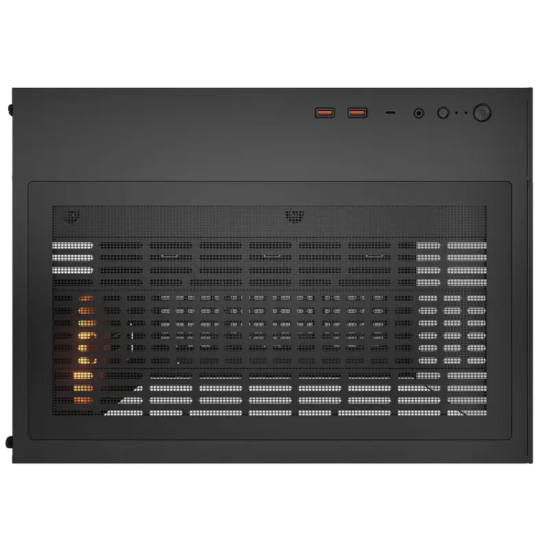 Carcasă PC Cougar FV150 RGB, Midi-Tower, Fără PSU, Negru