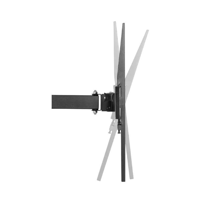 Suport de perete înclinat și pivotant Gembird WM-55ST-03, Negru
