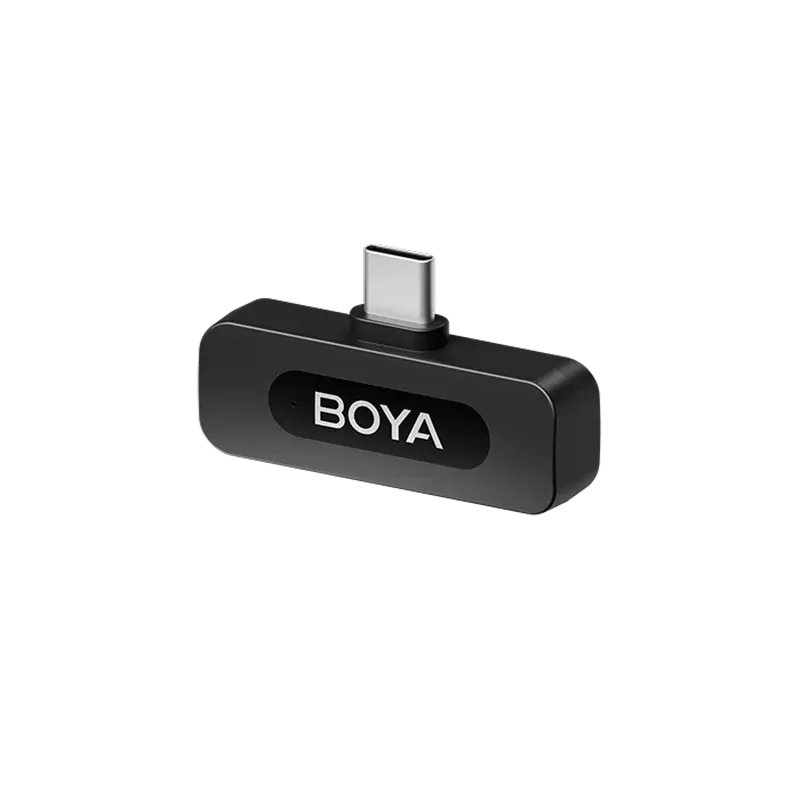 Microfon portabil pentru înregistrare vocală Boya BY-V10 V2.0, Fără fir, Negru