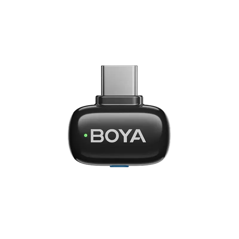 Microfon portabil pentru înregistrare vocală Boya mini 2-01, Fără fir, Negru