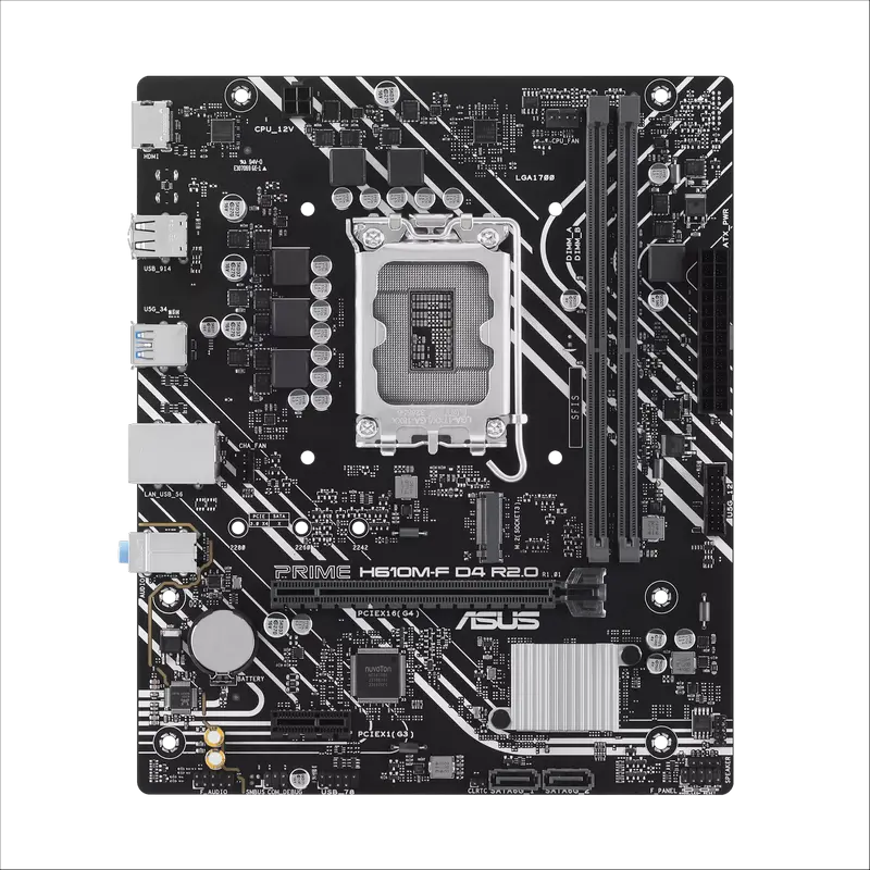 MB S1700 Asus PRIME H610M-F D4 R2.0  mATX