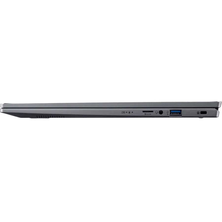 Laptop 16" Acer Swift Go 16 OLED SFG16-72, Steel Gray, Intel Core Ultra 7 155U, 16GB/1024GB, Linux eShell